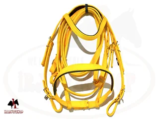 كله گير دست جلو برزنتی رنگ زرد با پد white horse