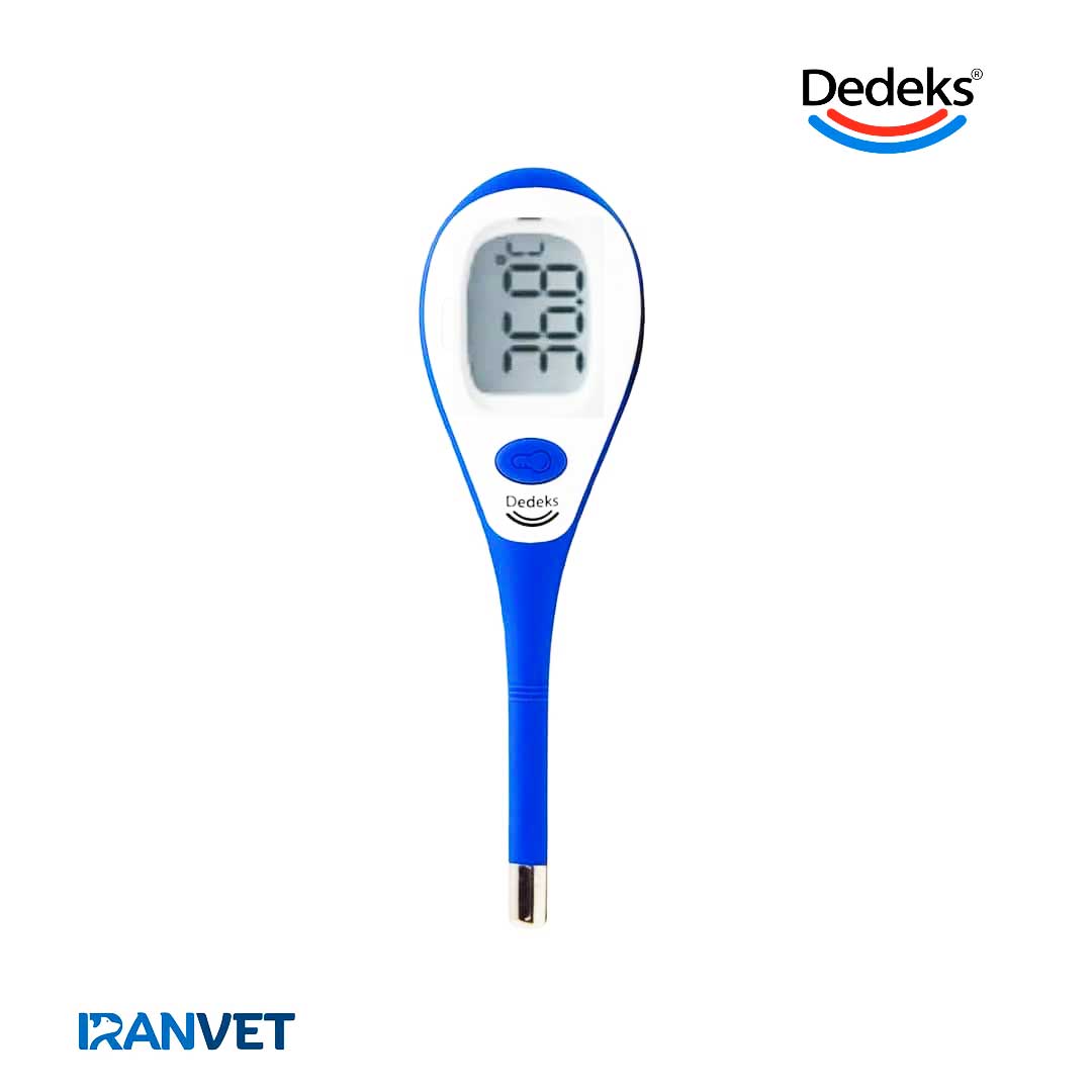 تب‌سنج دیجیتال 5ثانیه ای دامپزشکی ددکس Dedeks Digital Thermometer