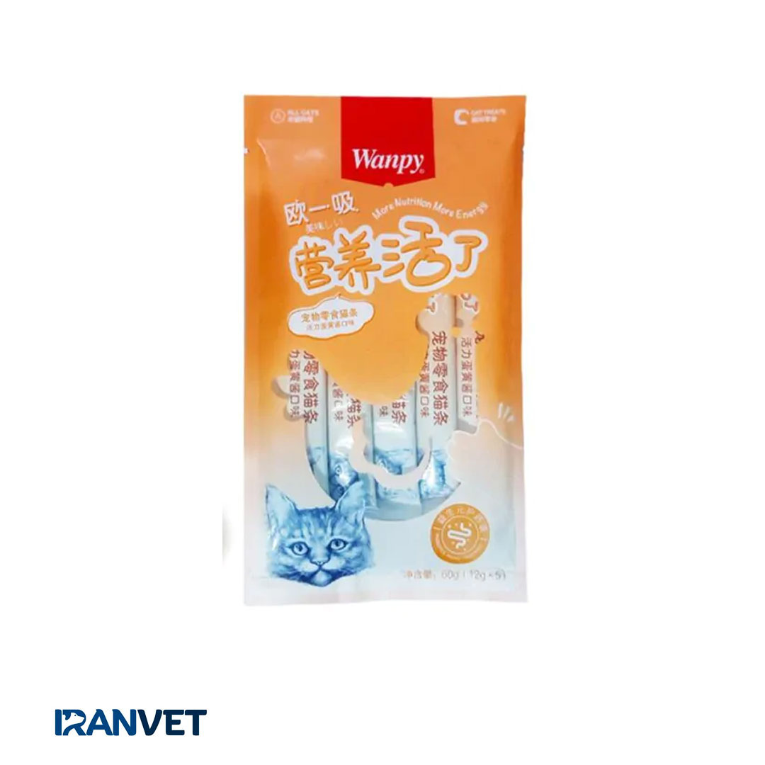 تشویقی گربه مدل کینگ ونپی طعم مرغ