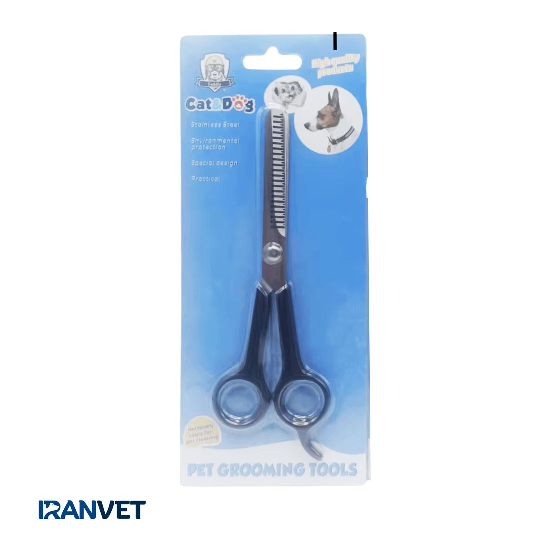 قیچی حرفه ای پیتاژ موی سگ و گربه